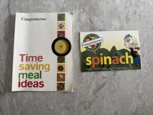 Weight Watchers Vintage 2004 Time Saving Meal Ideas & Spinach Recipes